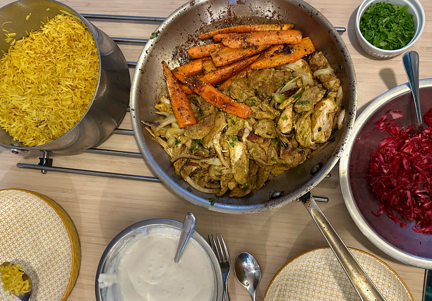 Chicken Shawarma Cooking Class