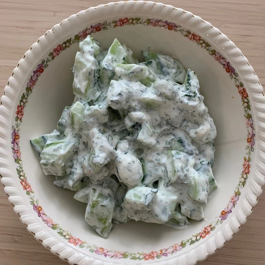 Creamy Cucumber Salad