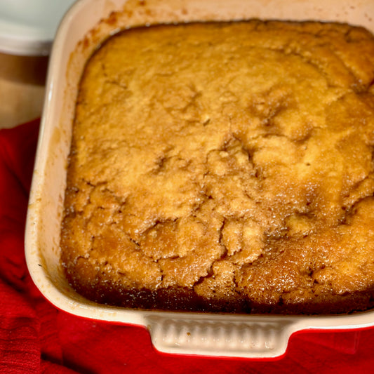 Salted Maple Pudding Cake