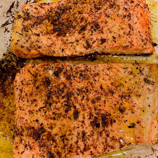 Easy Roasted Sockeye Salmon