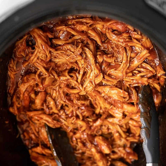 Sticky, Pulled Chicken