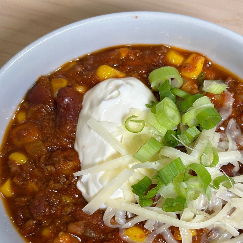 Chili & Cornbread Online Cooking Class