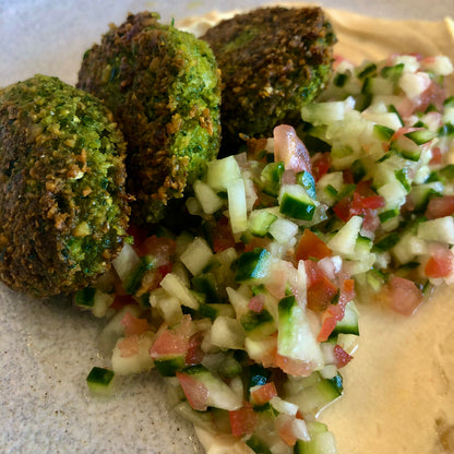 Falafel Night: Hummus, Falafel & Pickles