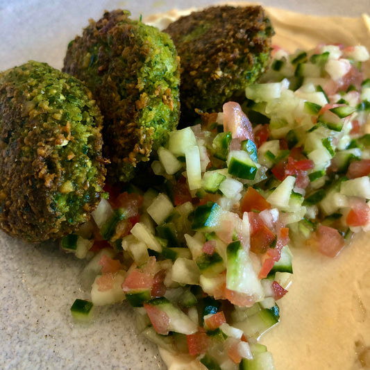 Falafel Night: Hummus, Falafel & Pickles