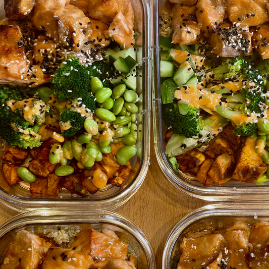 Miso-Glazed Salmon Bowls: Healthy Cooking Class