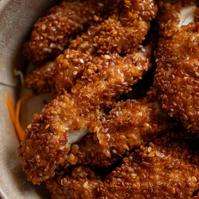 Better Than Takeout: Crab Fried Rice & Crispy Sesame Chicken