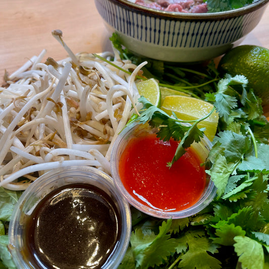 Vietnamese Chicken Soup + Fresh Spring Roll